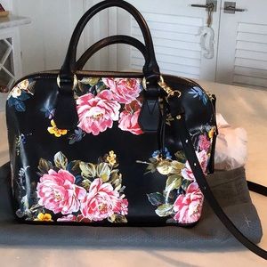 Beautiful Painted Leather Brahmin Bag